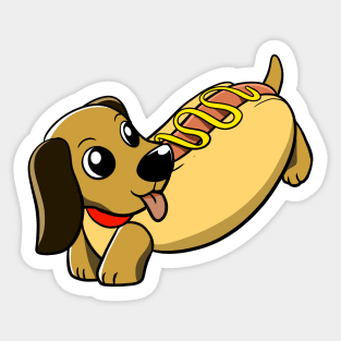 Hotdog Sticker